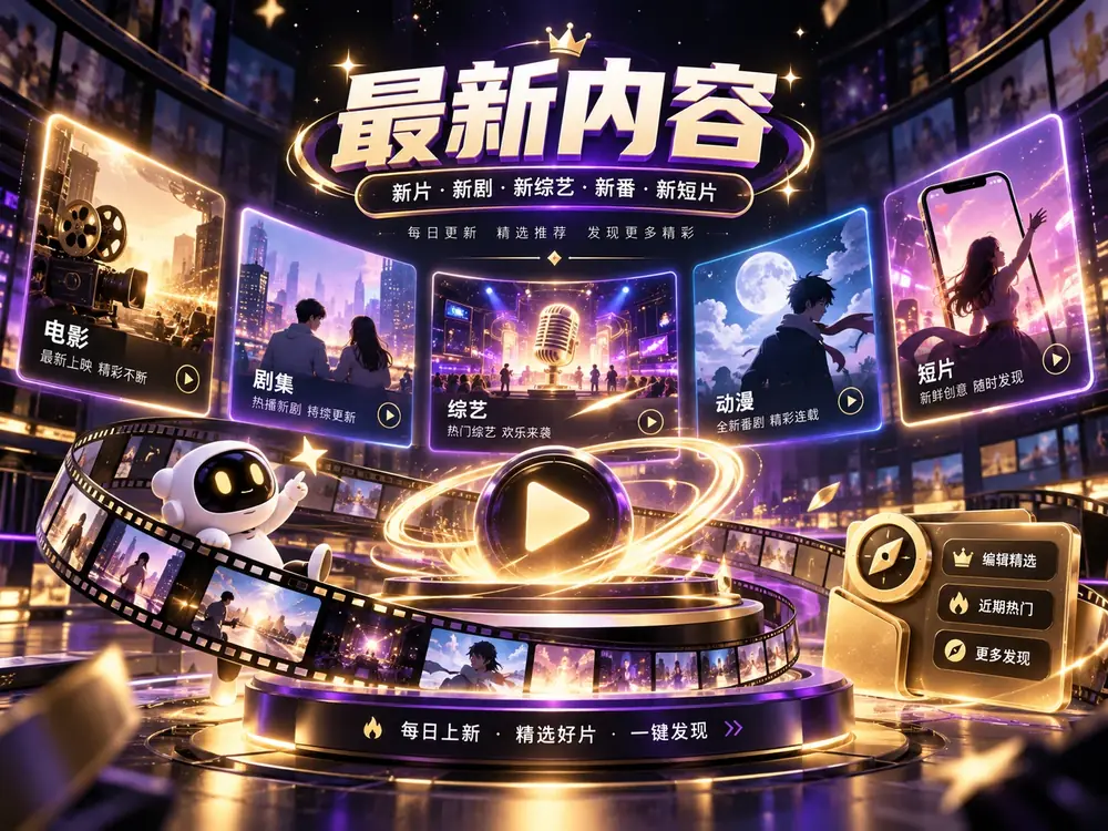 最新内容导览视觉